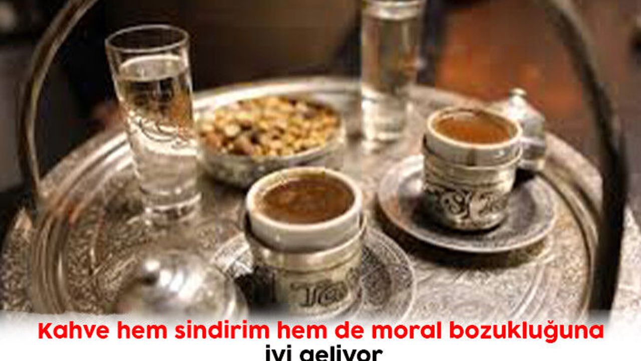 Kahve hem sindirim hem de moral bozukluğuna iyi geliyor