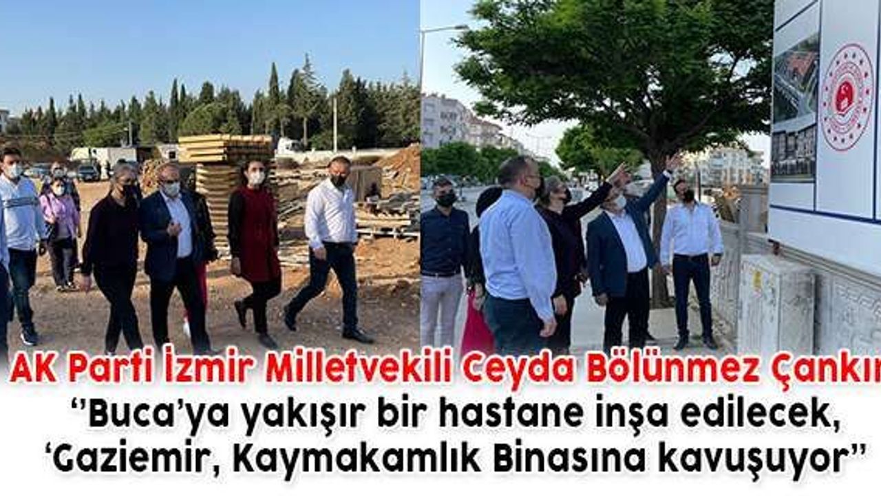 Milletvekili Bölünmez Çankırı, yapımı devam eden inşaatları inceledi