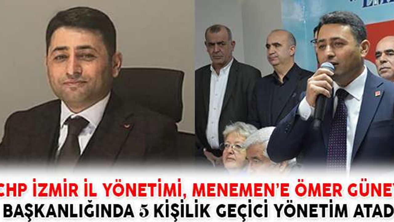 Chp'de Menemen'e O İsim 