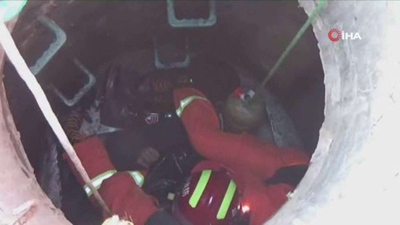 Çin’de foseptik çukurunda mahsur kalan işçileri itfaiyeciler kurtardı