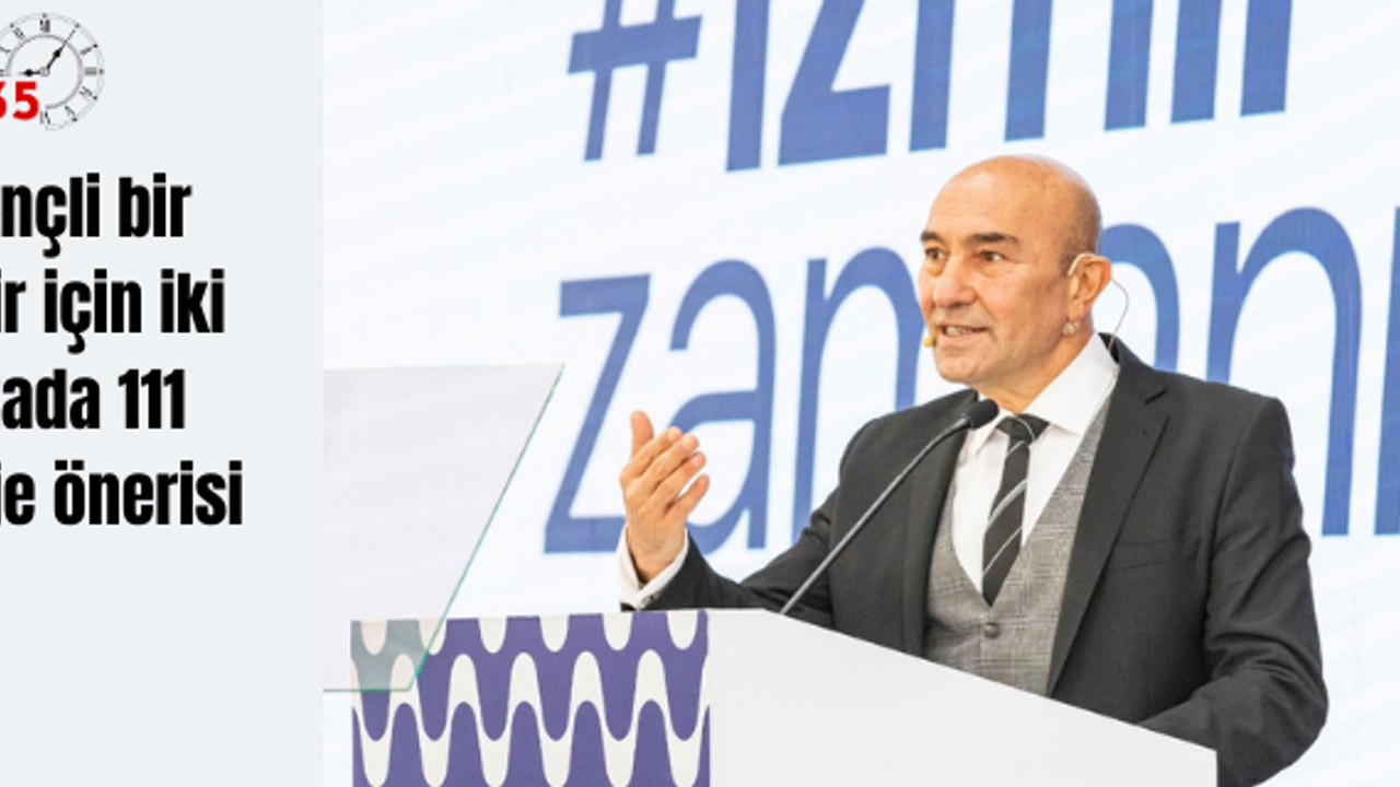 Dirençli bir İzmir için iki haftada 111 proje önerisi 