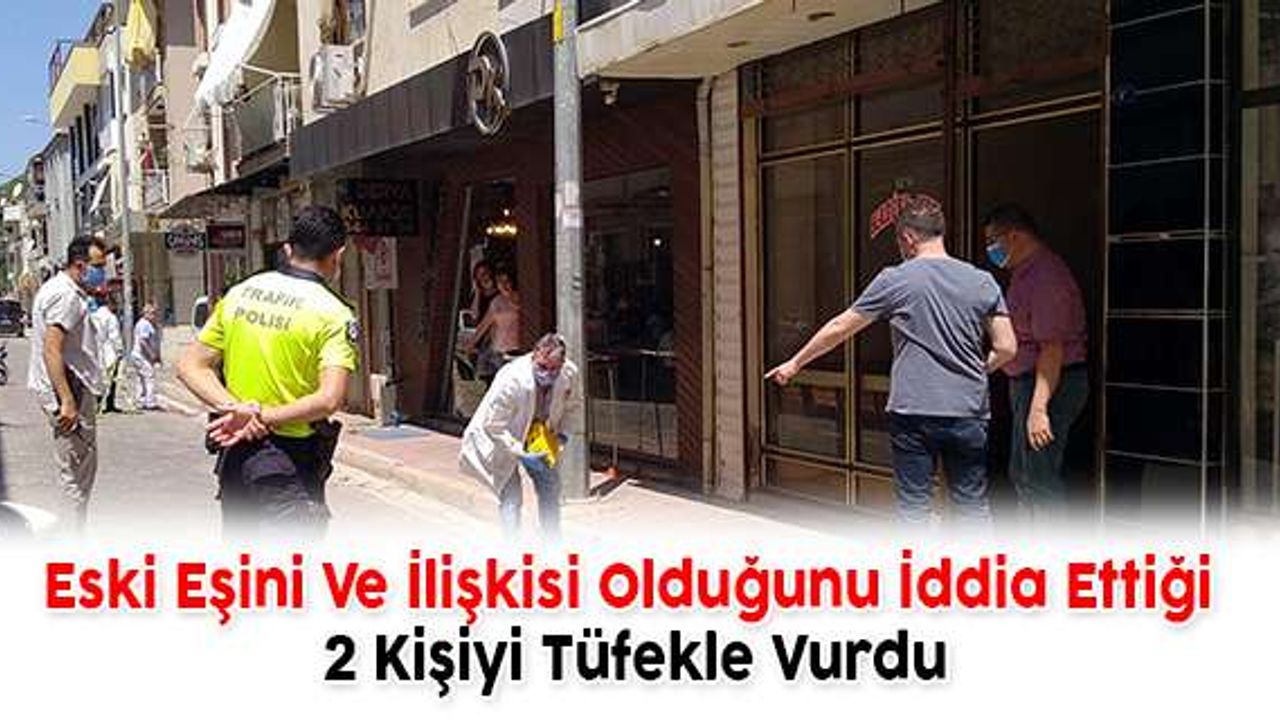 Eski Eşini Ve İlişkisi Olduğunu İddia Ettiği 2 Kişiyi Tüfekle Vurdu