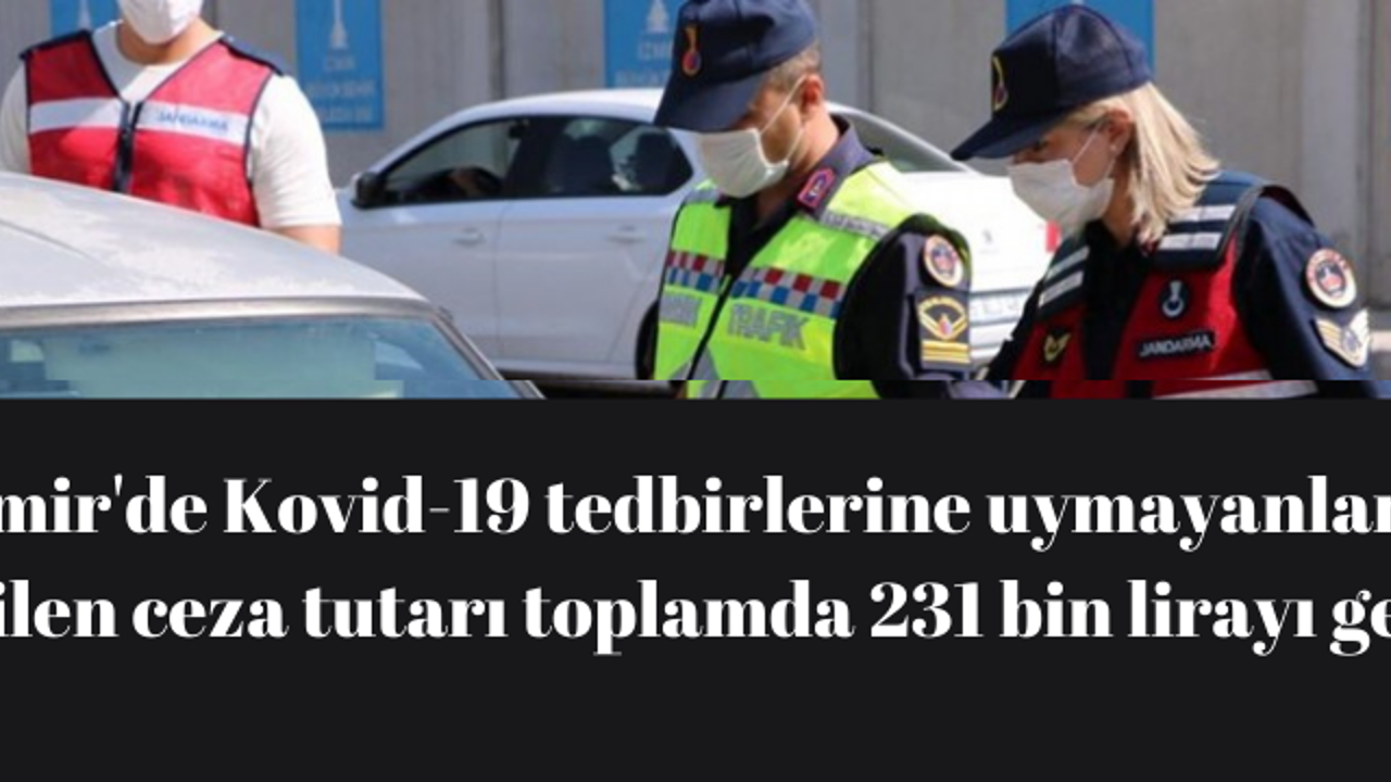 KORONAVİRÜSE UYMAYANLARA CEZA