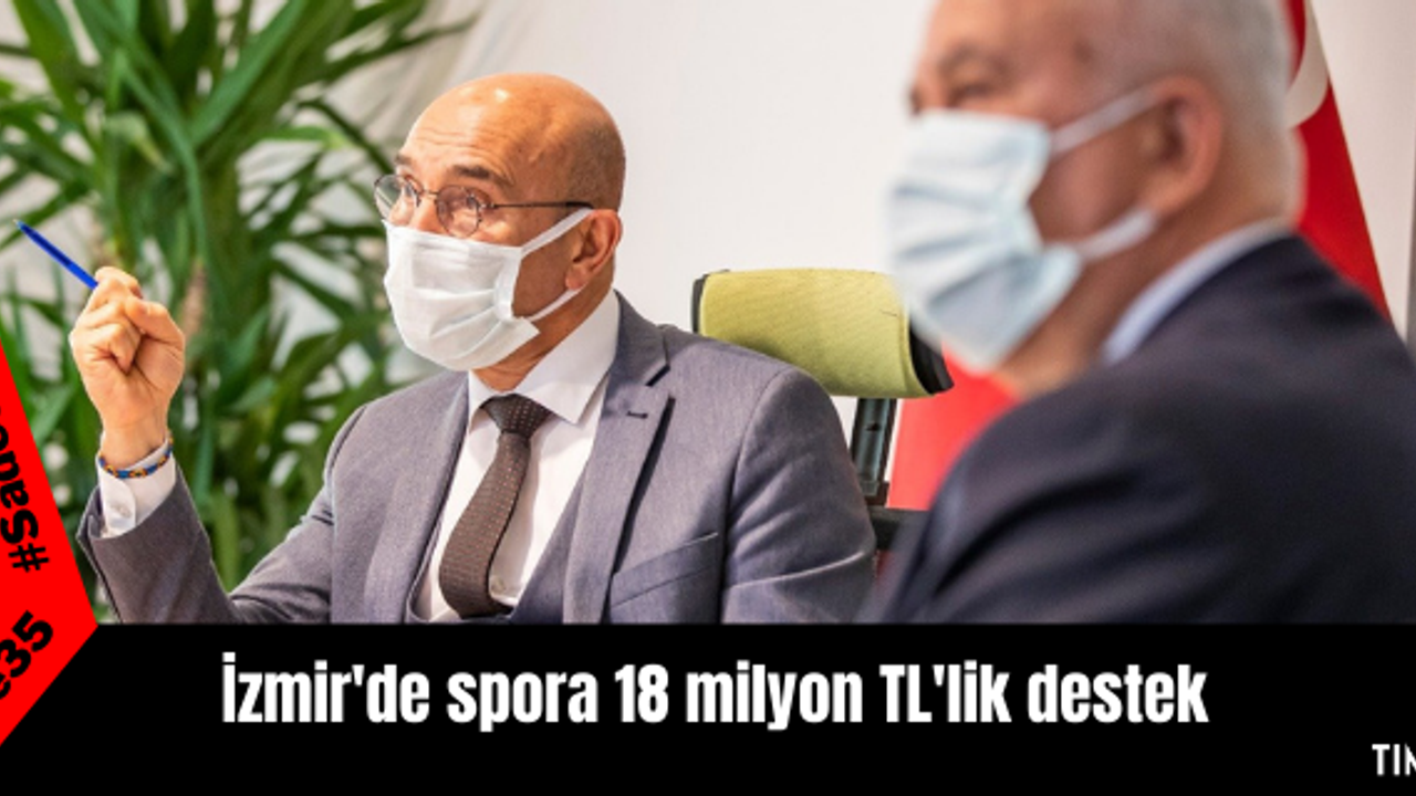 İzmir'de spora 18 milyon TL'lik destek