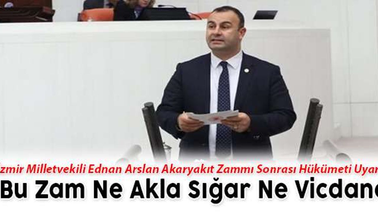 Bu Zam Ne Akla Sığar Ne Vicdana 