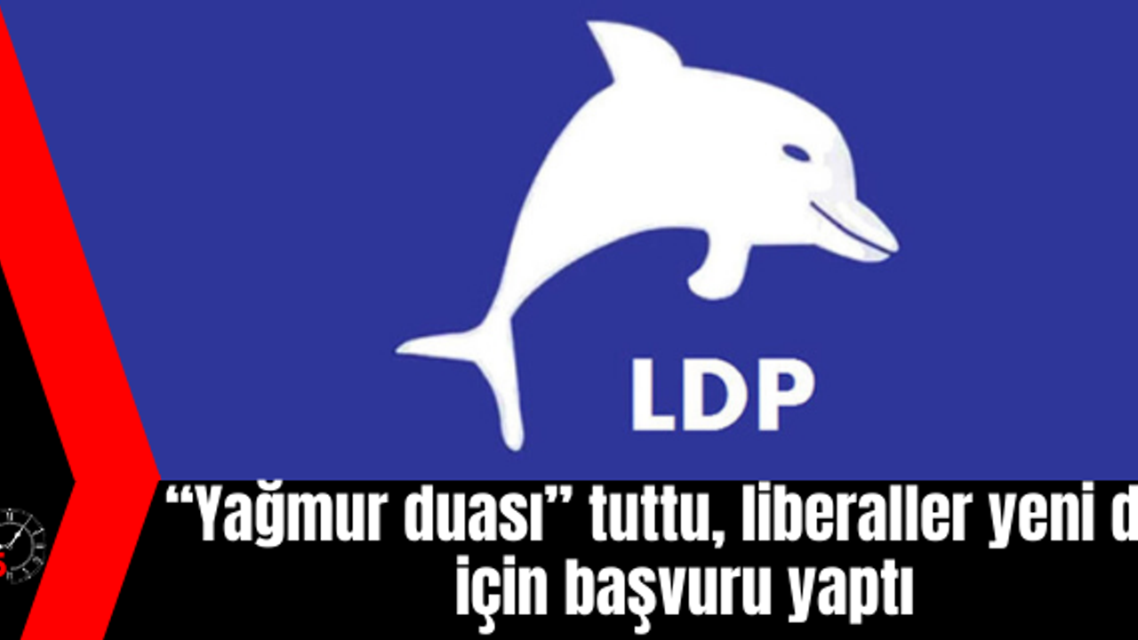 “Yağmur duası” tuttu, liberaller yeni dua için başvuru yaptı