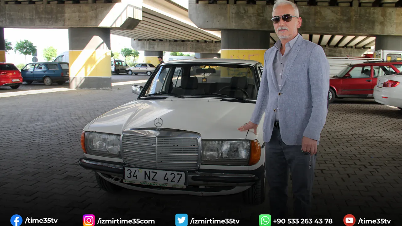 Kemal Sunal’ın filmlerinde de kullandığı Mercedes arabayı satışa çıkardı