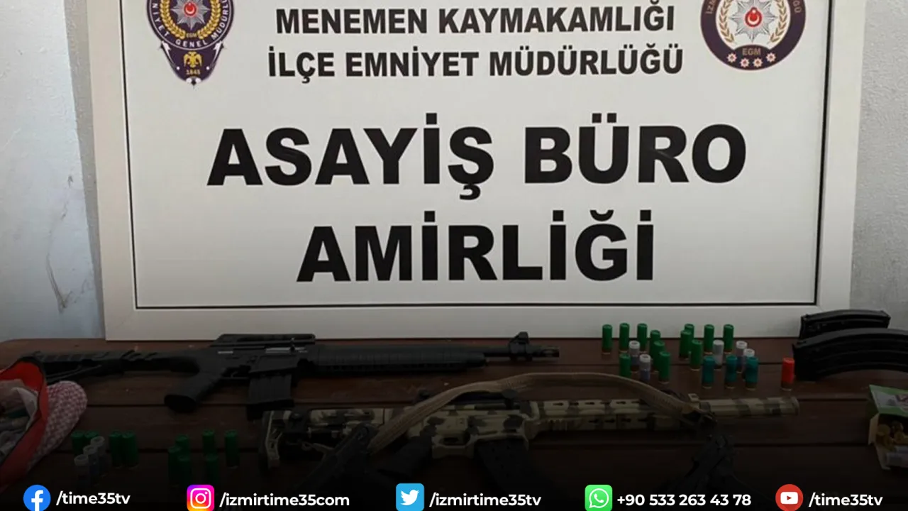 İzmir'de suç evine polis operasyonu