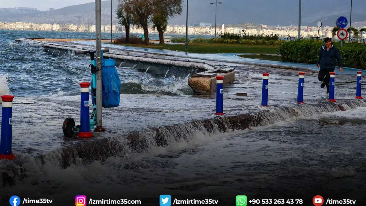 Meteoroloji İzmir'i Uyardı: Fırtına geliyor!