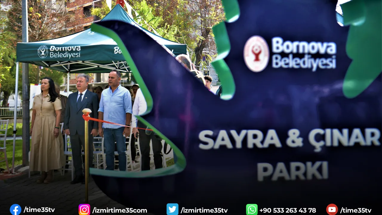 İzmir depreminde yaşamlarını kaybeden Sayra ve Çınar’ın ismi Bornova’daki parkta yaşayacak