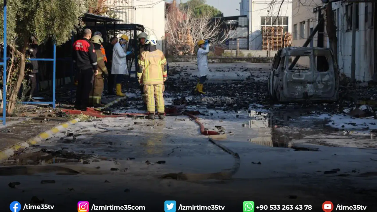 Çiğli'deki parfüm fabrikası yangınından kötü haber