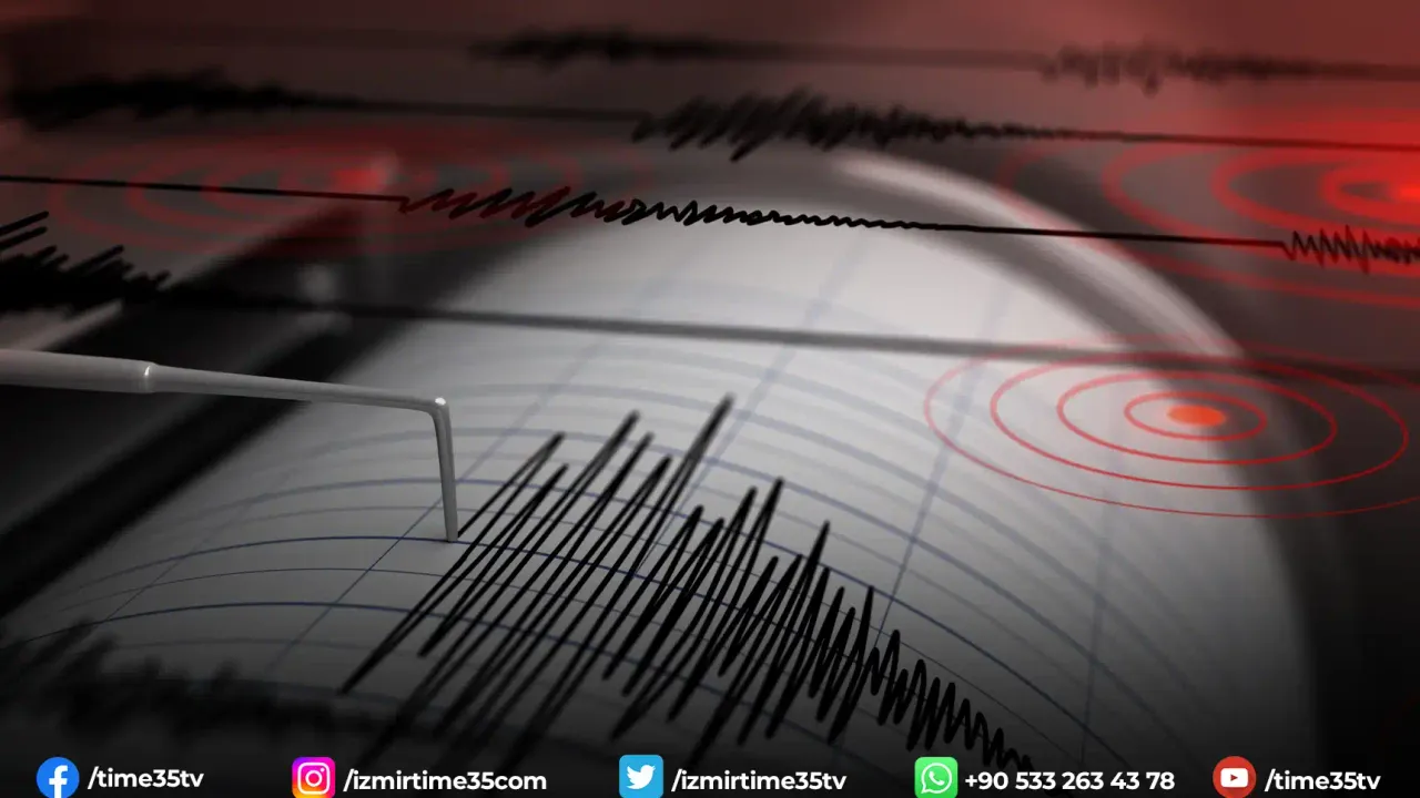 Menderes açıklarında 5.1 büyüklüğünde deprem