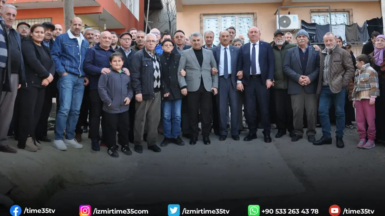 AK Partili Tunç seçim çalışmalarına devam ediyor