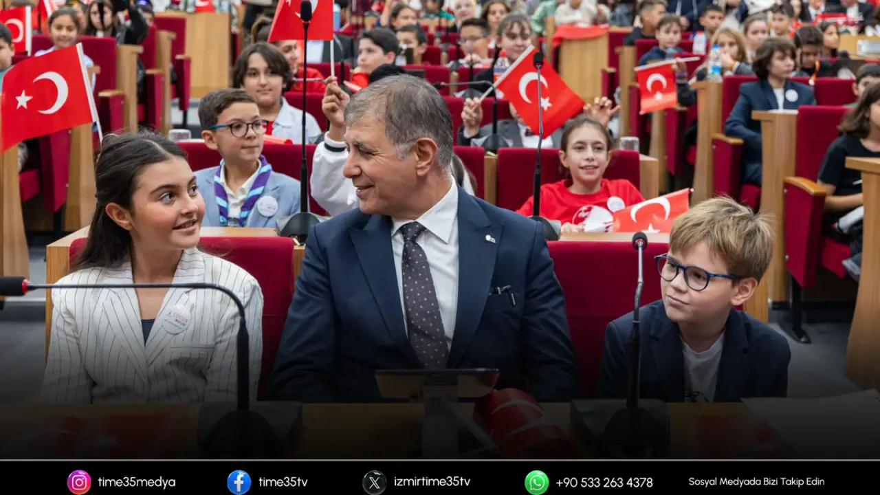 Başkan Tugay gençleri ve çocukları ağırladı