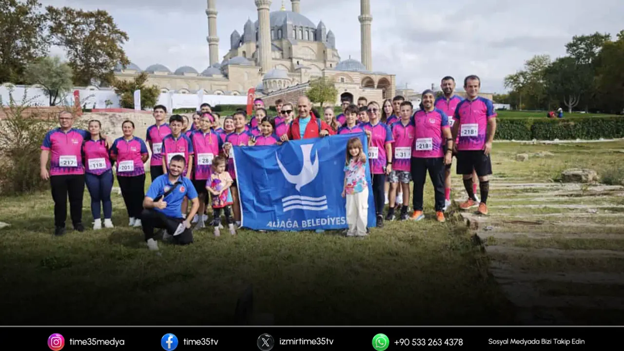 Aliağa oryantiringde adını zirveye yazdırıyor