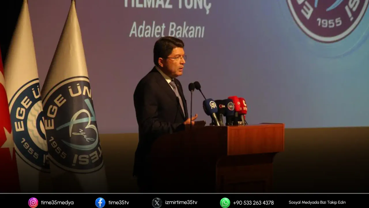 Bakan Tunç’tan İzmir’de yeni anayasa mesajı