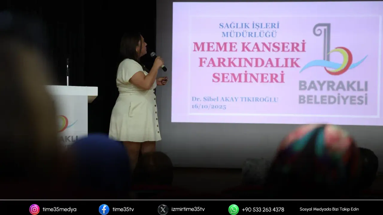 Bayraklı’da Meme kanseri farkındalık semineri