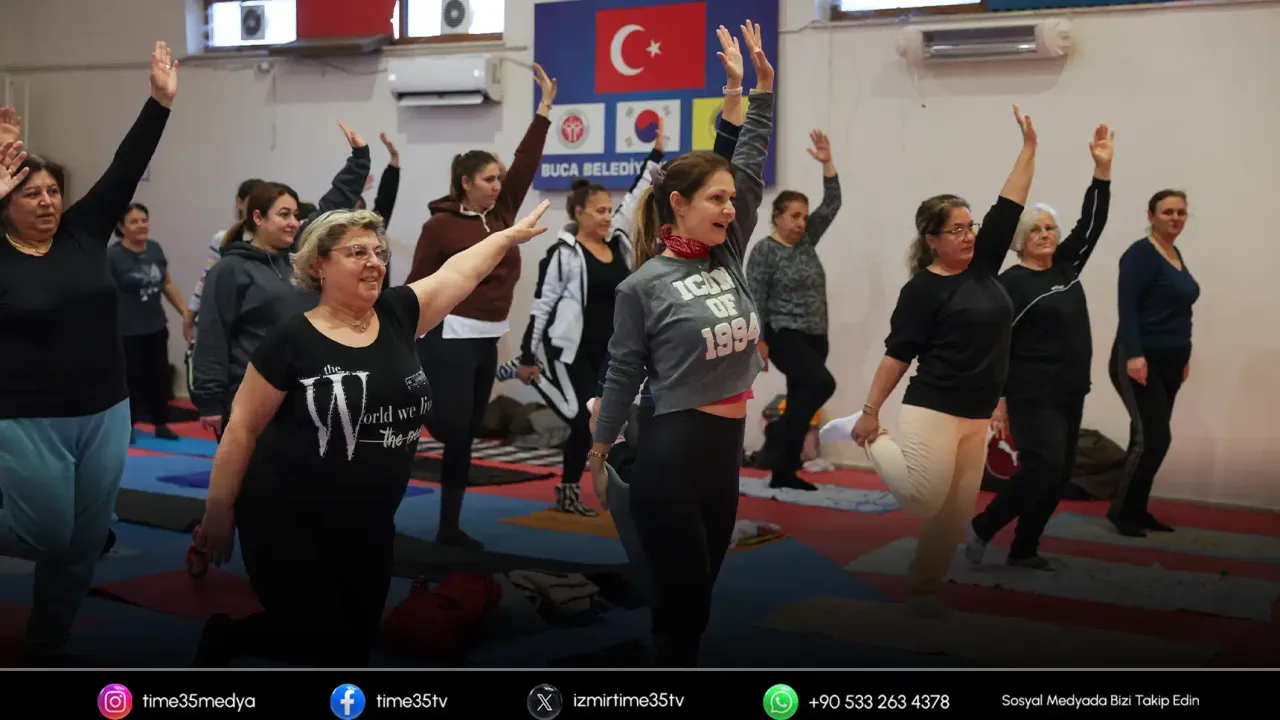 Buca’da spor keyfi kapalı alanlara taşındı