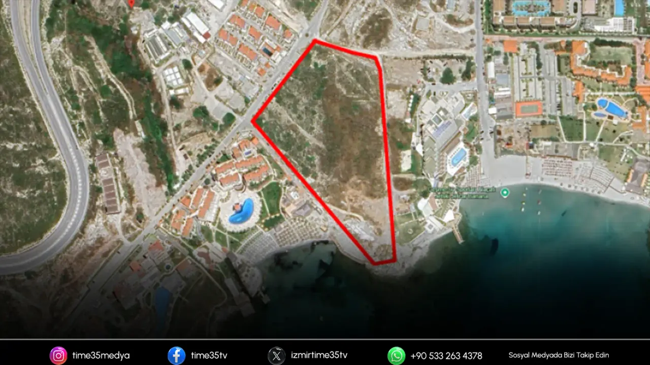 Alaçatı’da 249 odalı otel projesi için ÇED süreci başlatıldı