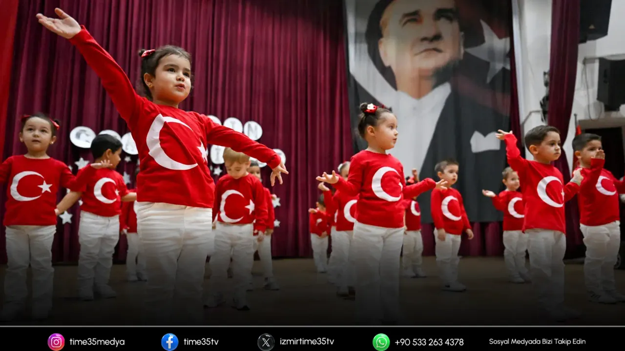 Miniklerden büyük Cumhuriyet coşkusu