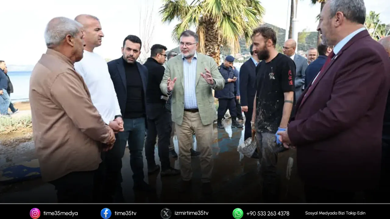AK Partili Saygılı duyurdu: Foça'ya yardımlar başladı