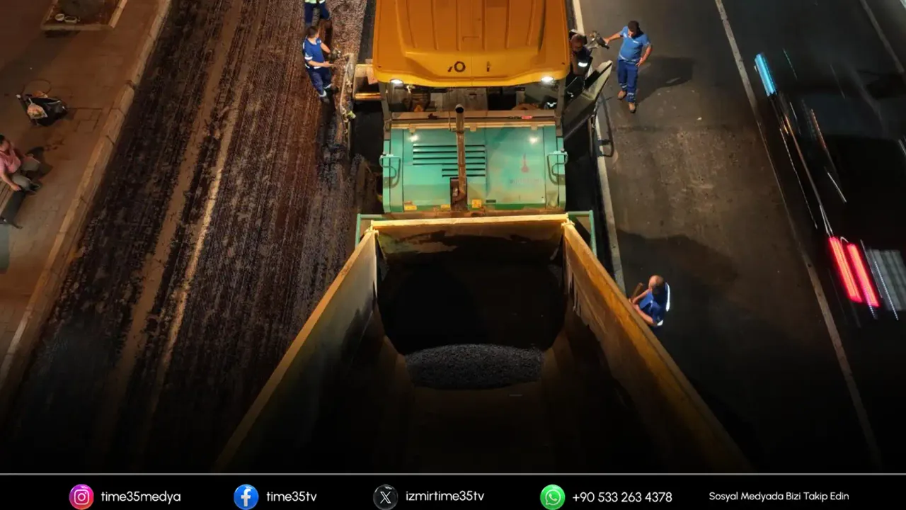 Büyükşehir’in asfalt seferberliği 500 bin tonu aştı