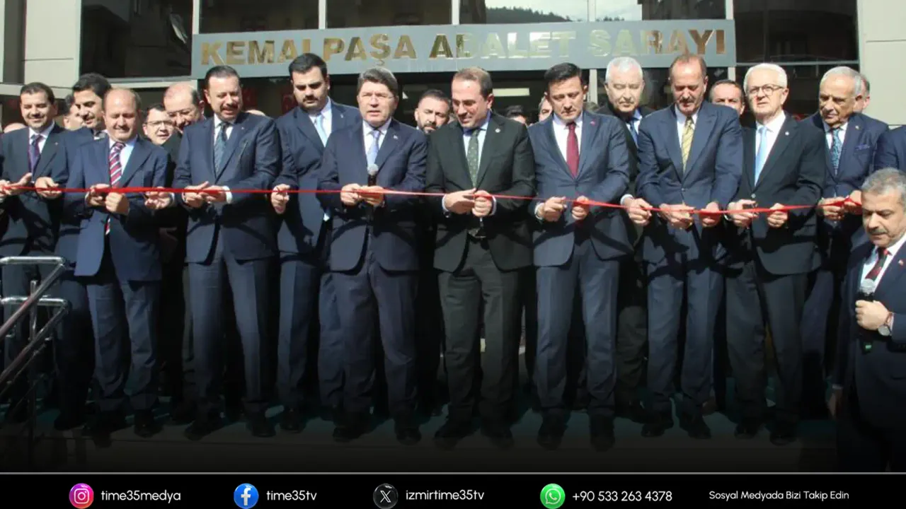 Adalet Bakanı Tunç’tan İzmir’de büyük adalet açılışı!