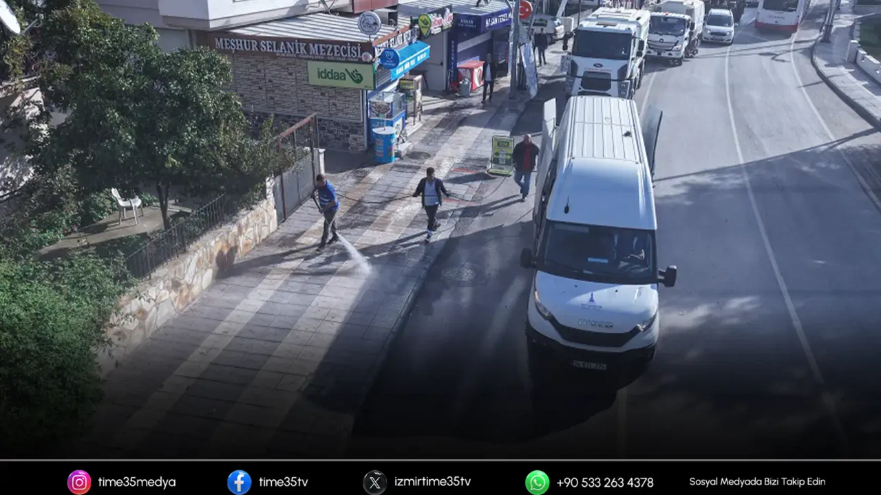 Menderes Belediyesi’nden kapsamlı temizlik hamlesi