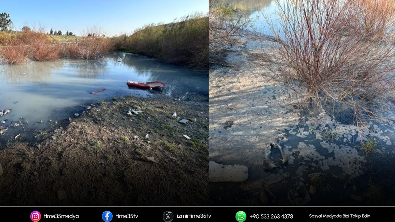 Torbalı’da zehir akıyor, yetkililer sessizliğini koruyor