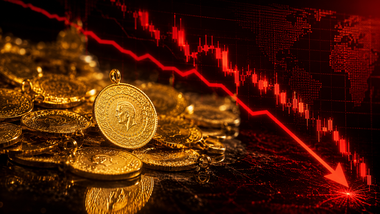 Fed faizi sabit tuttu, altın sert geriledi