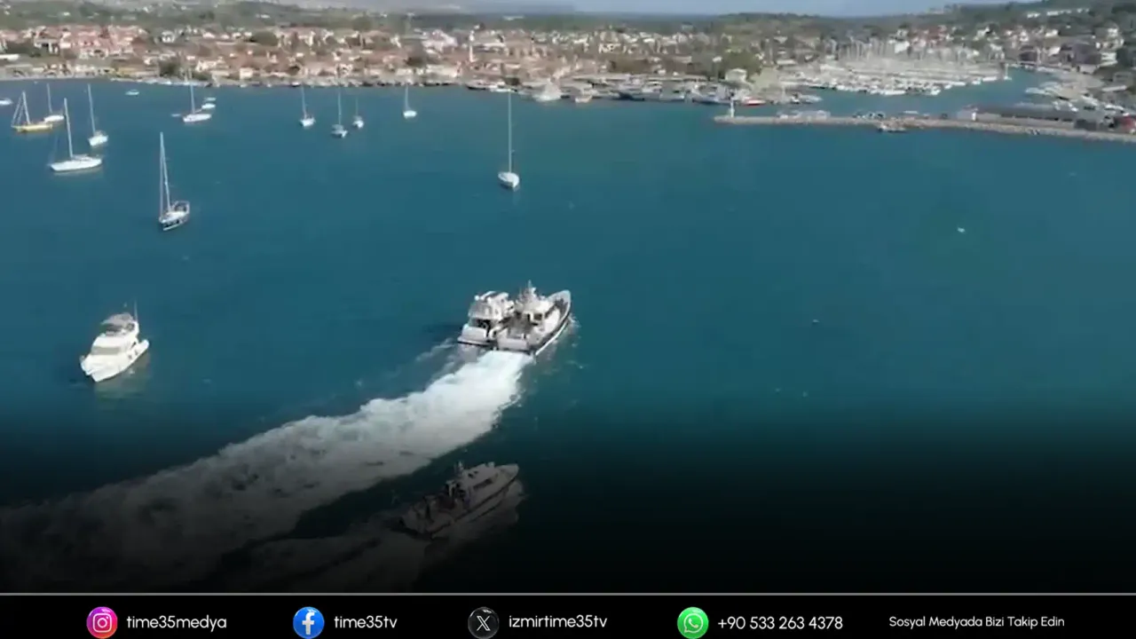 Seferihisar'da 764 kilo skunk ele geçirildi