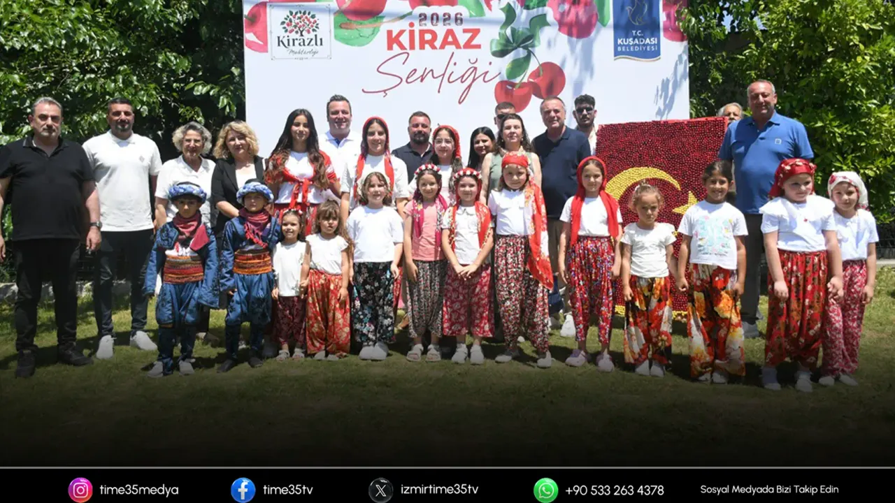 Kuşadası’nda ‘Kiraz Şenliği’ coşkuyla başladı