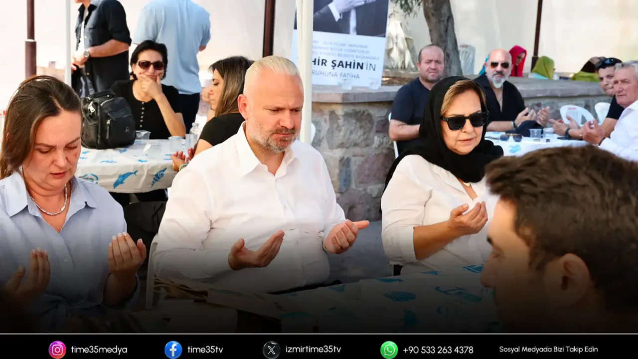 Merhum Başkan Şahin dualarla anıldı