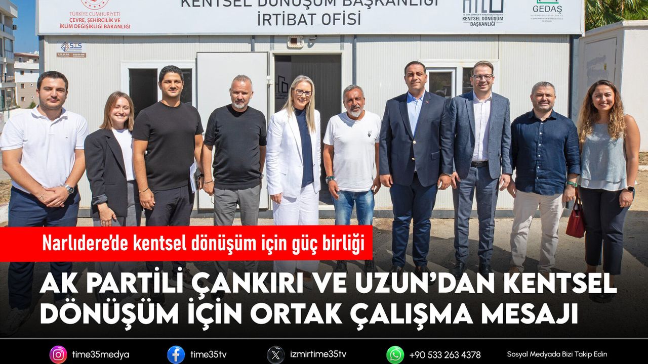 Narlıdere’de kentsel dönüşüm için güç birliği