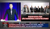 AK Parti İzmir İl Başkanı Bilal Saygılı, Çiğli Harmandalı Cem Evini ziyaret etti