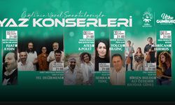 Çiğli Yaz Konserlerinde Sahne Yerel Sanatçıların