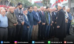 Filistin’de hayatını kaybedenler için İzmir’de gıyabi cenaze namazı kılındı