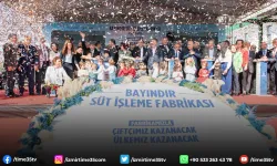 İzmir’de Bayındır Süt İşleme Fabrikası açıldı