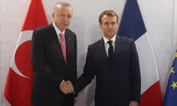 Cumhurbaşkanı Erdoğan, Macron ile görüştü