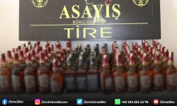 İzmir’de sahte bandrolle alkol satışı yapılan adrese baskın