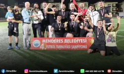 Menderes Belediyesi futbol turnuvası sona erdi