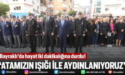Bayraklı’da hayat iki dakikalığına durdu!