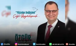 Özgür Erdoğan Çiğli için aday adaylığını açıkladı