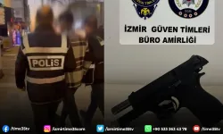 Havaya rastgele ateş açarak bir kişiyi yaralayan maganda yakalandı