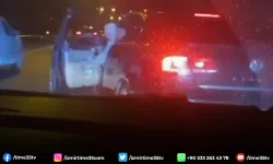 İzmir'de trafik magandası, evli çifte korku dolu anlar yaşattı