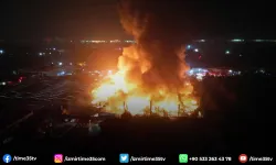 Kocaeli'de fabrikada çıkan yangın söndürülemiyor