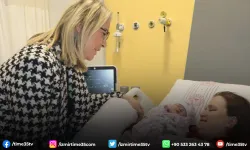 İzmir'de yeni yılın ilk bebeği Yüsra Güleç oldu