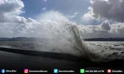 Meteoroloji'den İzmir için kuvvetli yağış ve fırtına uyarısı!