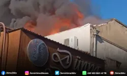 Kemeraltı Çarşısı'nda iş merkezinde yangın paniği