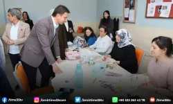 AK Partili Doğan, Usta Öğreticiler ve Kursiyerleri ziyaret etti